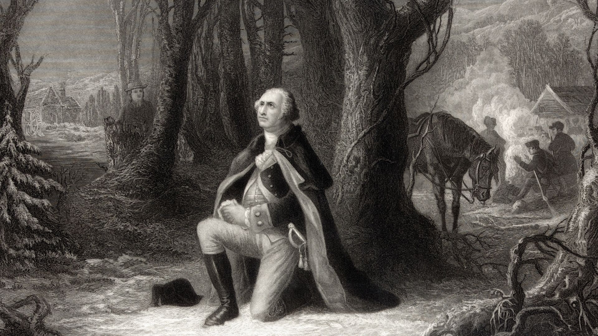 George Washington won a unanimous election as his nation's first president