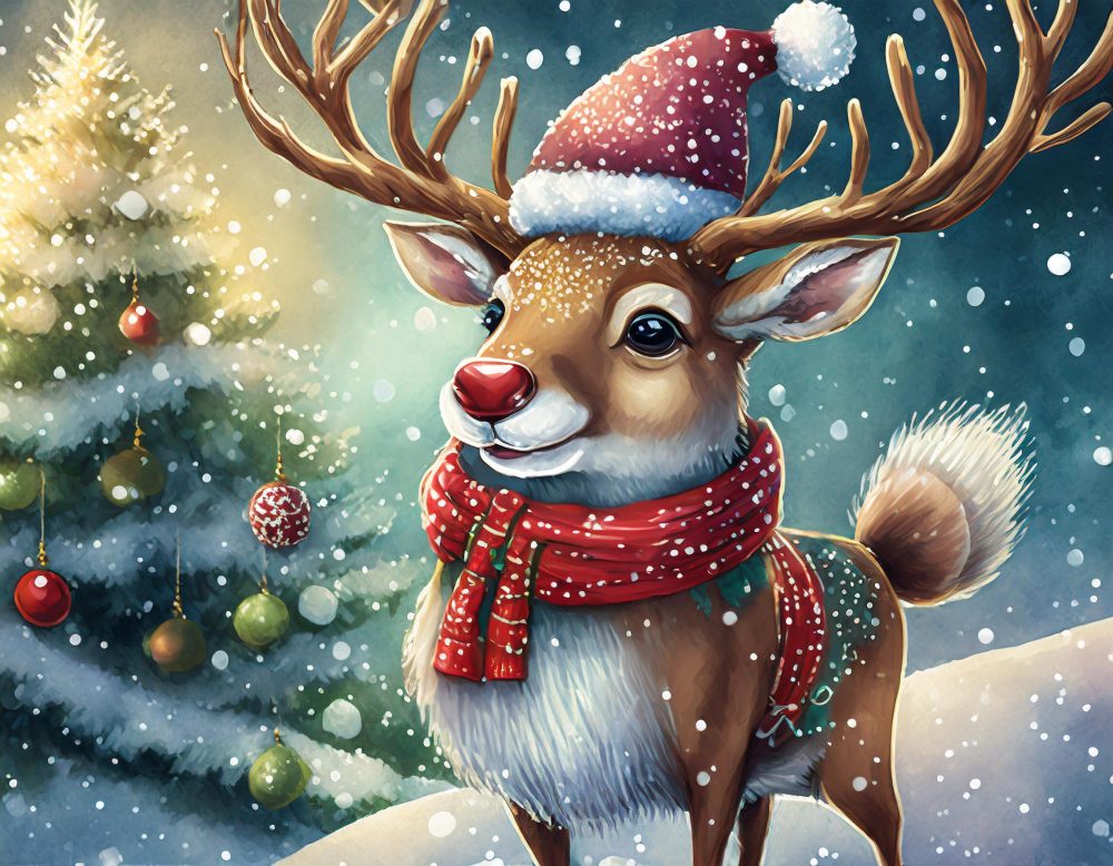 Rudolph the Reindeer is female